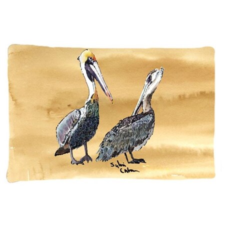 Carolines Treasures Carolines Treasures 8408PILLOWCASE 20.5 x 30 in. Pelican Moisture Wicking Fabric Standard Pillow Case 8408PILLOWCASE